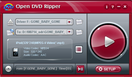 Open DVD ripper 1.70